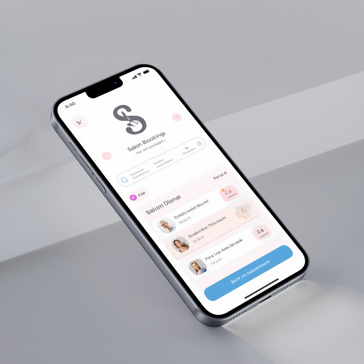 Salon booking app