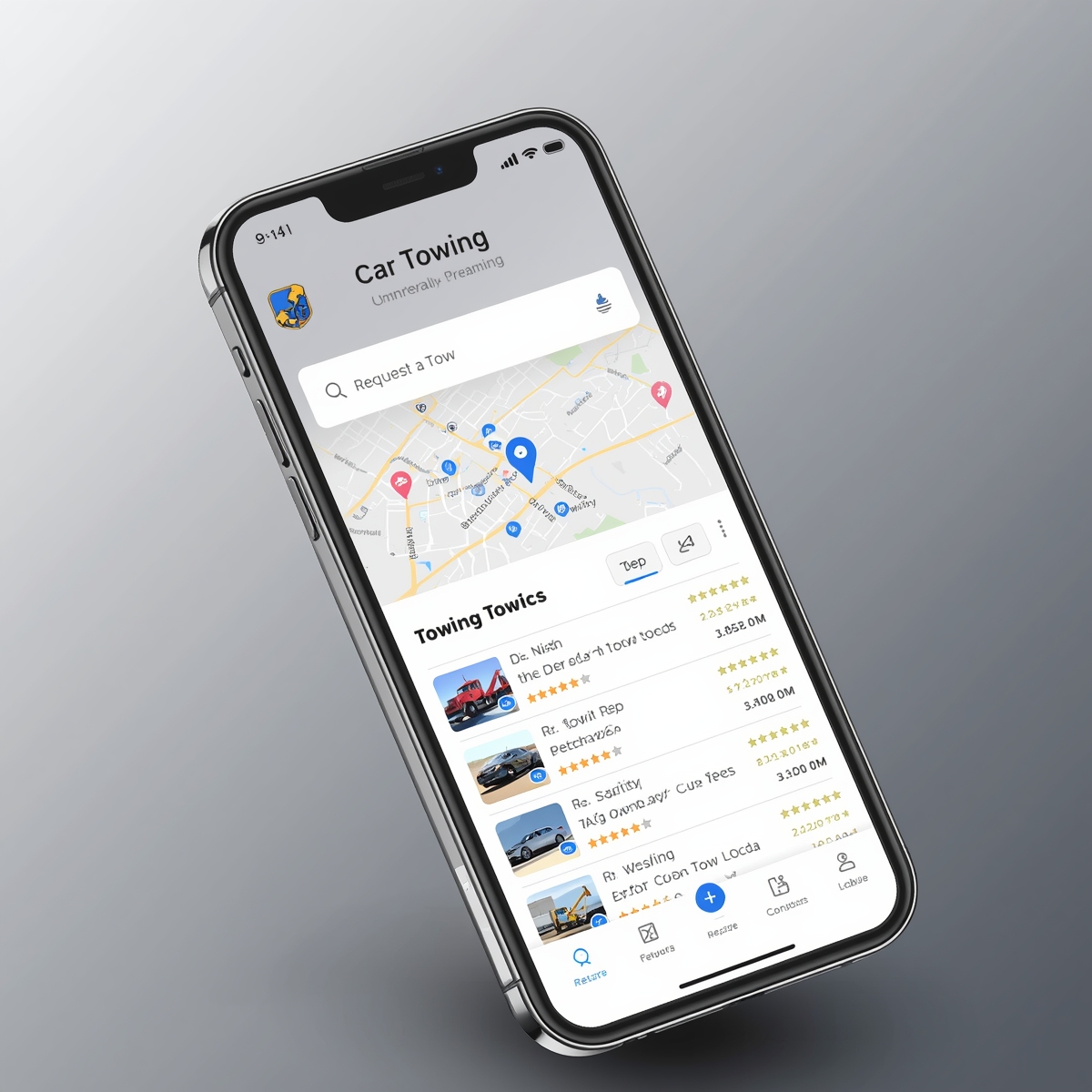 Car Towing app