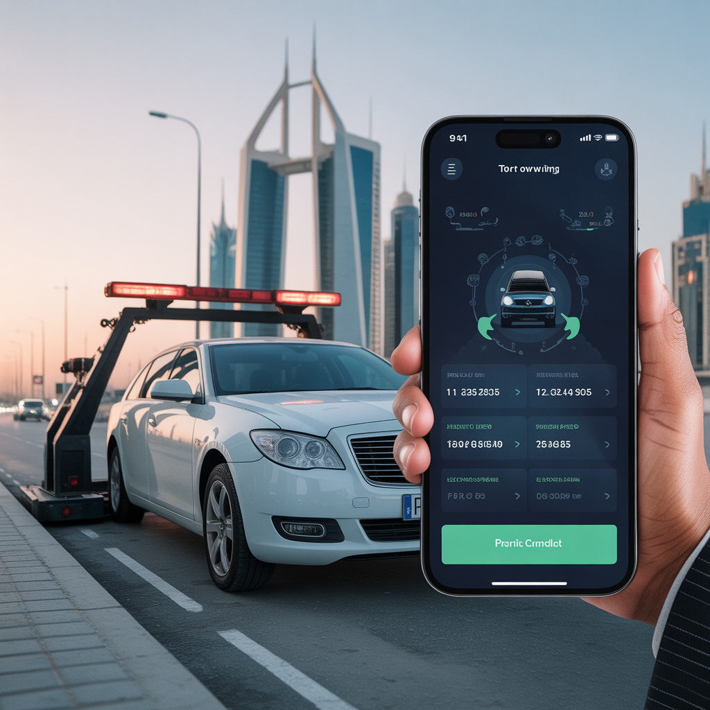 Toing Appa Ready-to-Use Car Towing Mobile App in Saudi Arabia